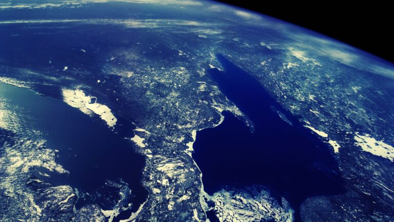 World view from space