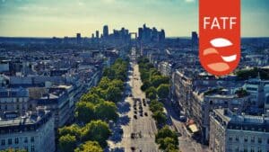 Paris, France, with FATF logo